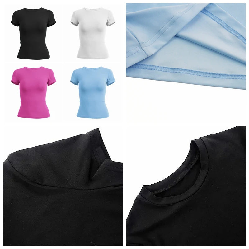 Slim Fit Knitted O-Neck Tee