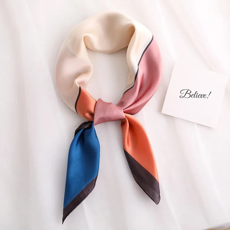 Women’s Silk Satin Square Scarf