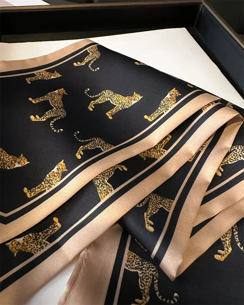 Women’s Silky Satin Long Scarf