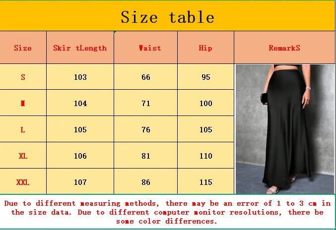 Silk-Like Satin A-Line Midi Skirt