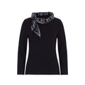 Vintage Bow Cotton Long Sleeve Top