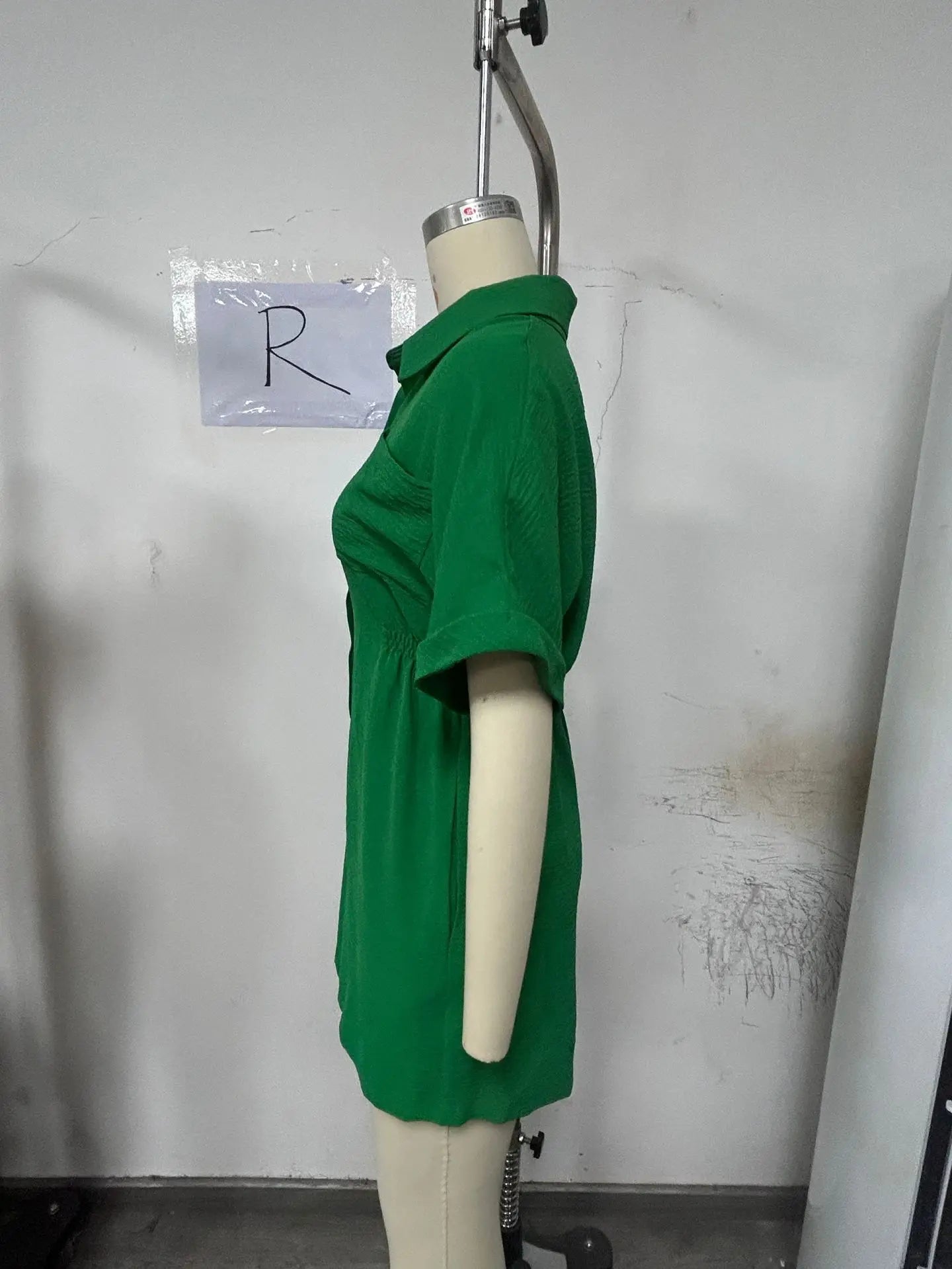 Casual Turn-Down Collar Summer Outfit