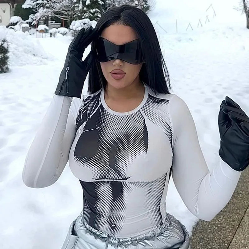 Tie-Dye Slim Crop Top