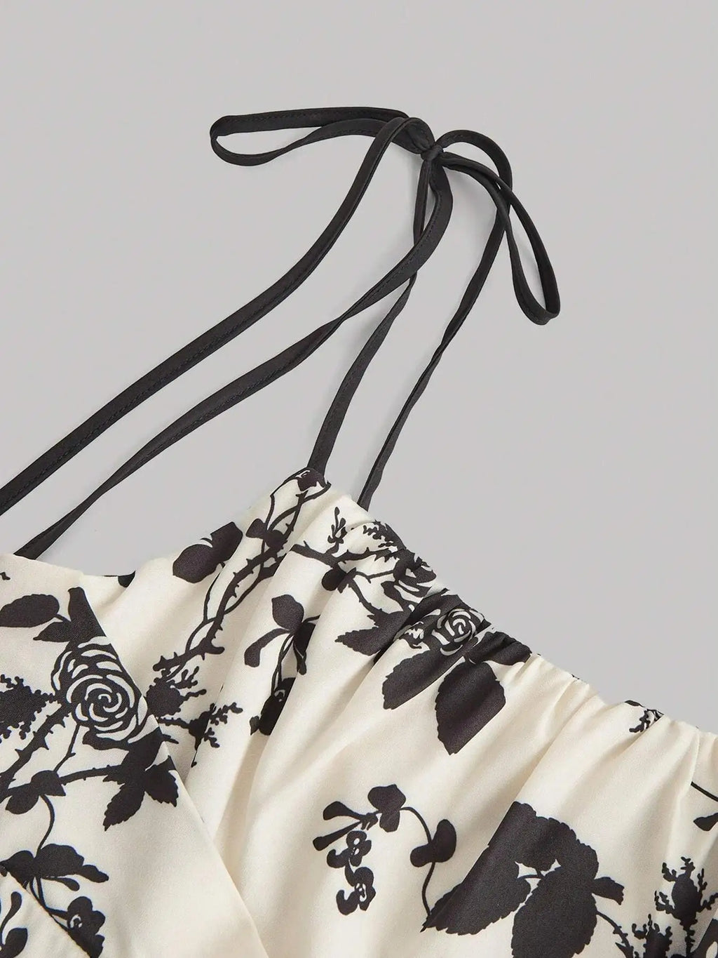Elegant High-Waisted Spring Dress