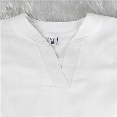 V-Neck Chiffon Long Sleeve Blouse