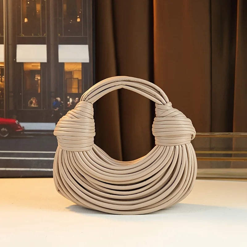 Handwoven Rope Hobo Bag