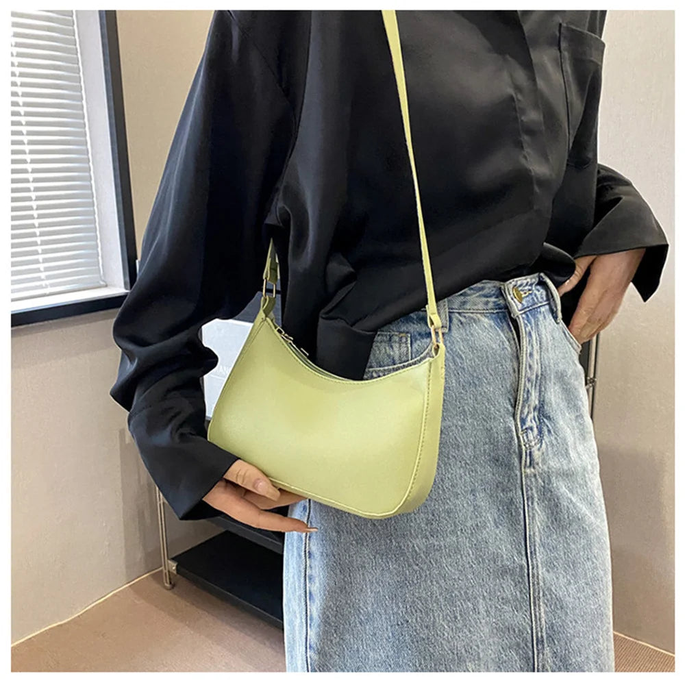 Retro Underarm Shoulder Bag