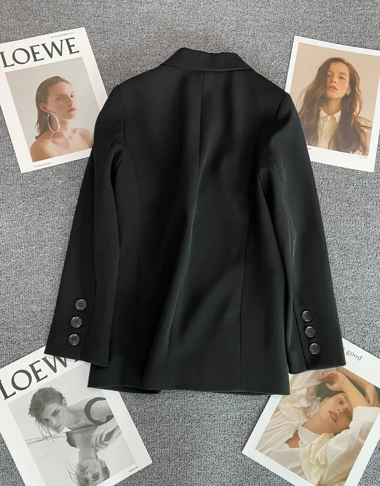 Classic Single-Button Women’s Blazer
