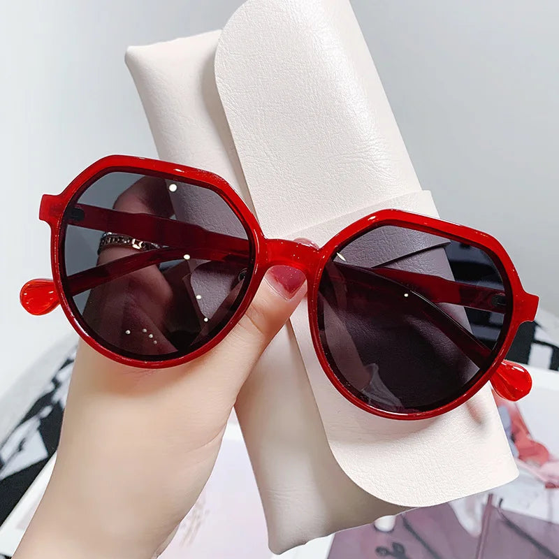 Women’s Geometric Frame Sunglasses