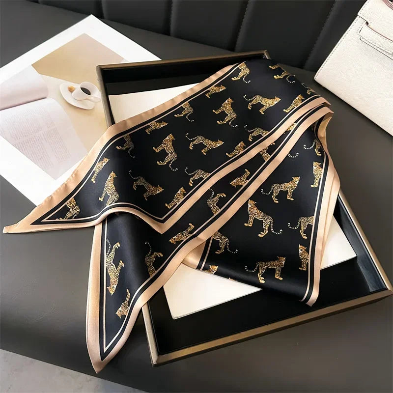 Women’s Silky Satin Long Scarf