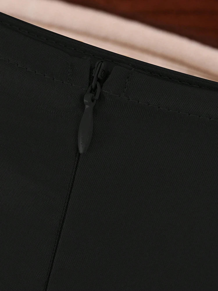 Elegant Satin Maxi Skirt