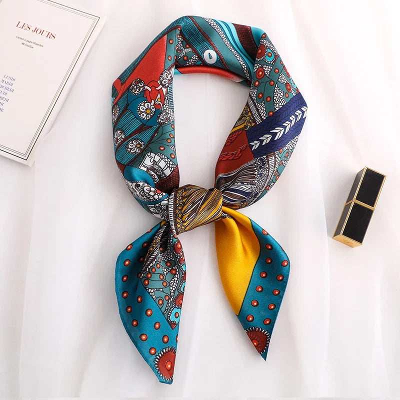 Women’s Silk Satin Square Scarf