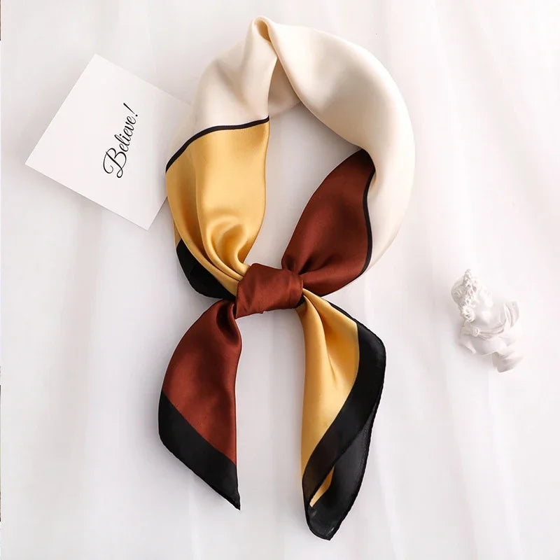 Women’s Silk Satin Square Scarf