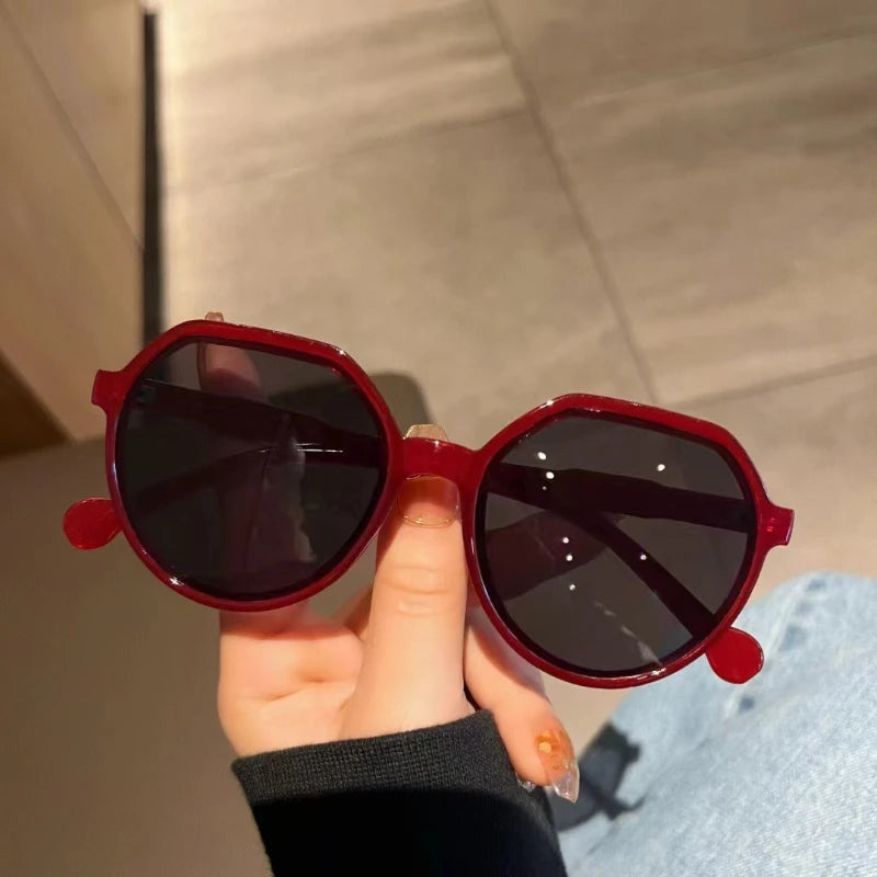 Women’s Geometric Frame Sunglasses