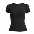 Slim Fit Knitted O-Neck Tee