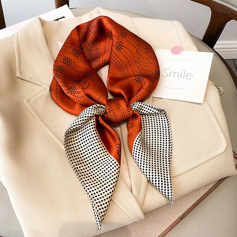 Women’s Silk Satin Square Scarf