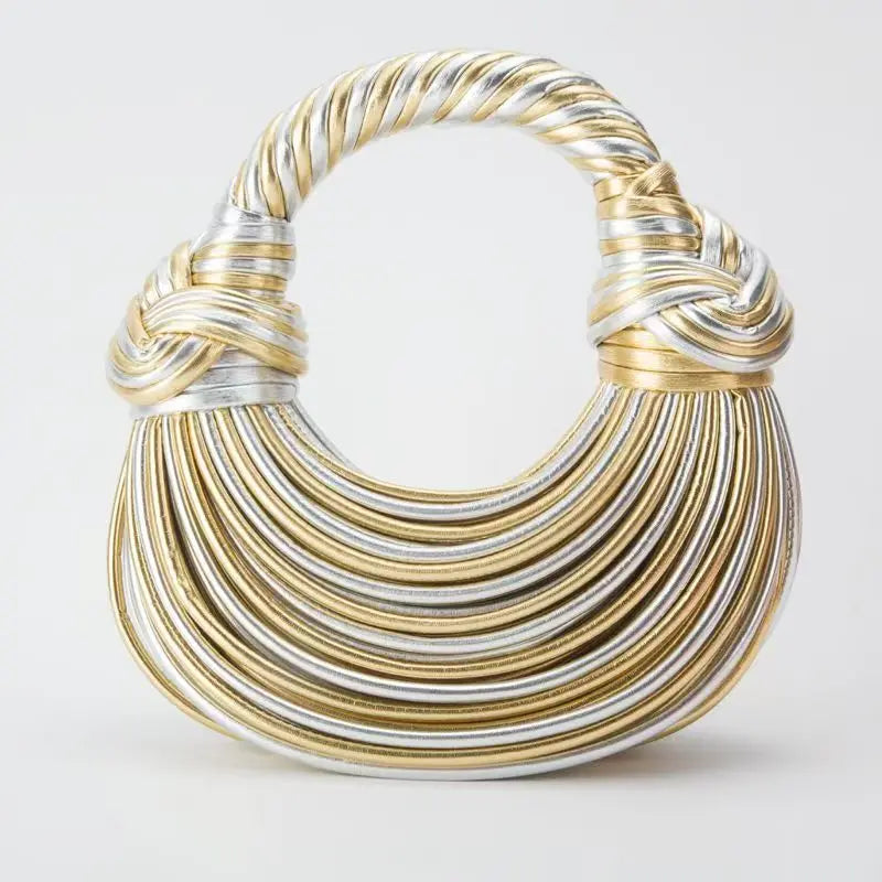Handwoven Rope Hobo Bag