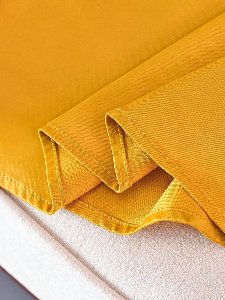 Elegant Satin Maxi Skirt