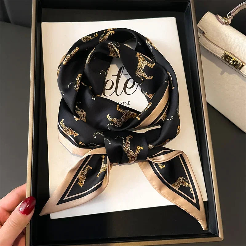 Women’s Silky Satin Long Scarf